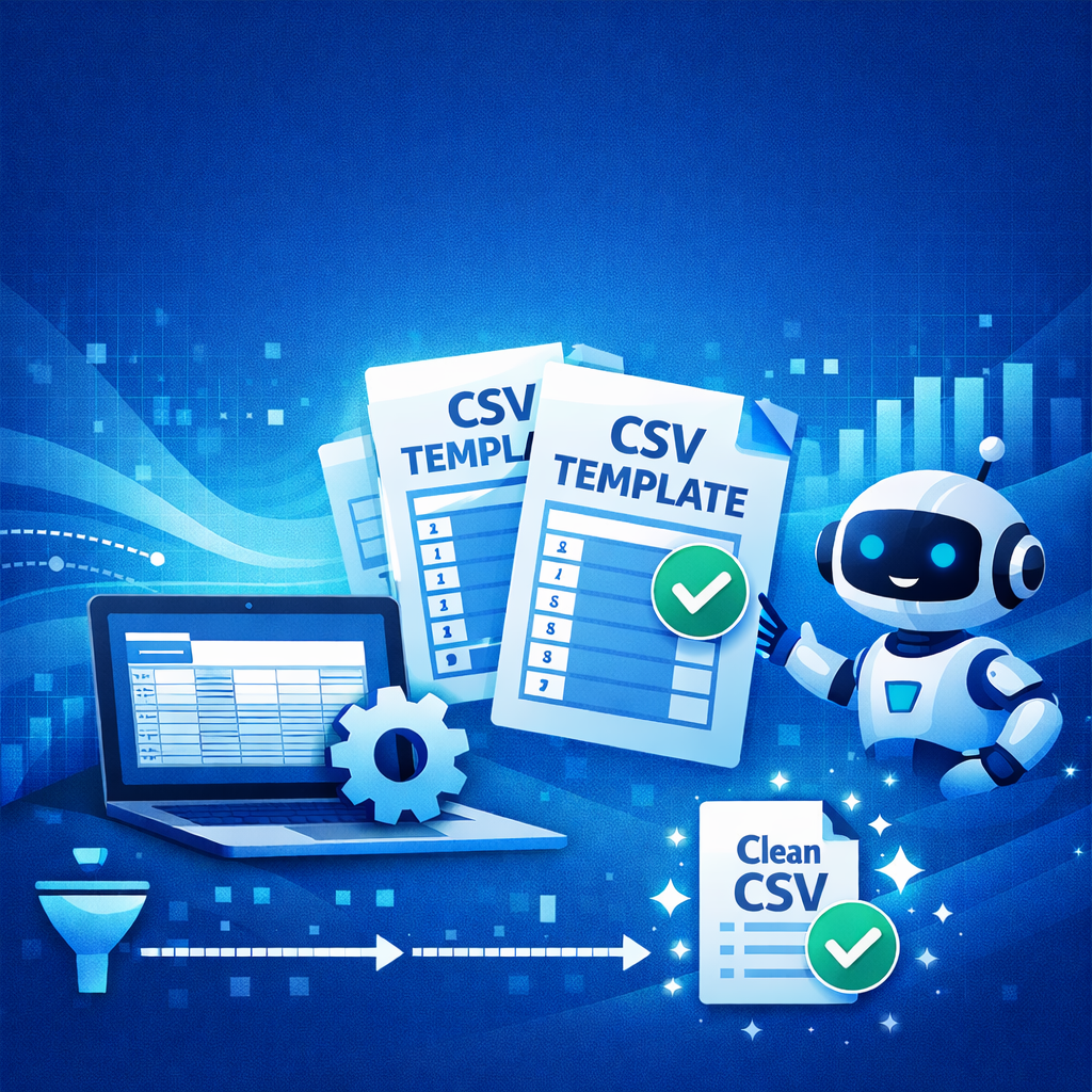 reusable csv templates